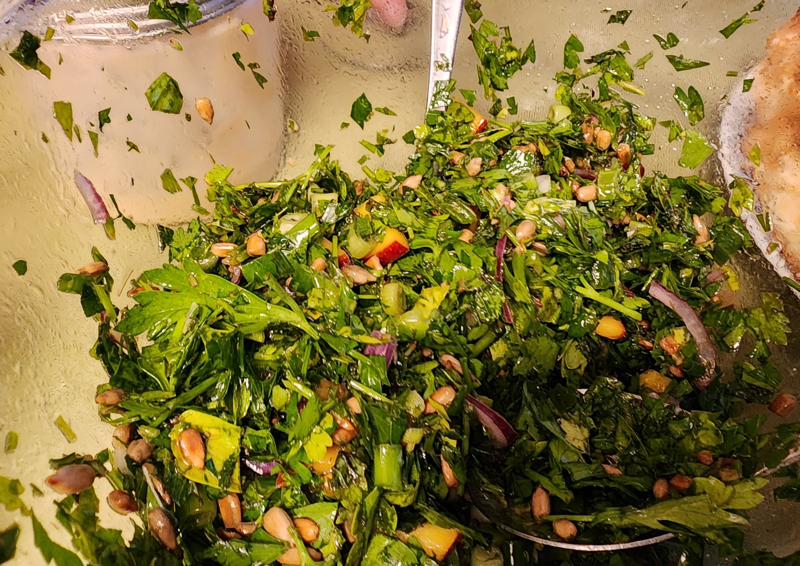 סלט ירוקים של ענבר recipe image 1