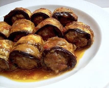 גלילות חצילים של טינה recipe image 1